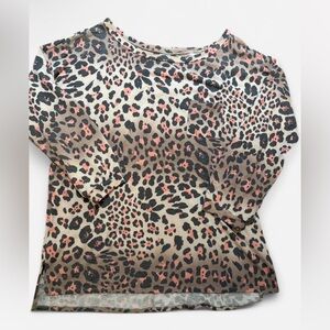 Leopard Print Women's Top